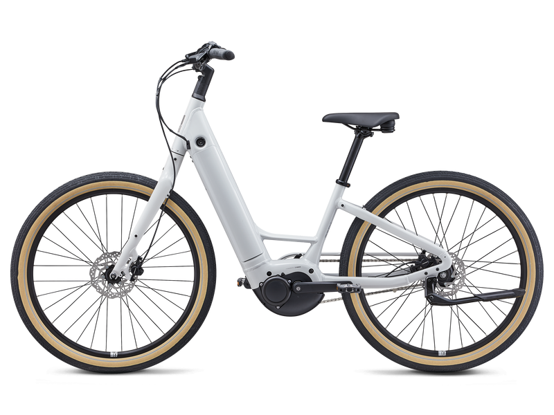 Momentum Vida E+ Low-Step 2024 Electric Hybrid Bike - Lunar-1